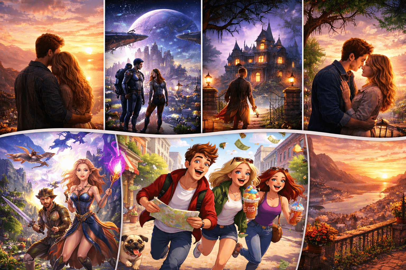 AI Story Generator - Explore story genres